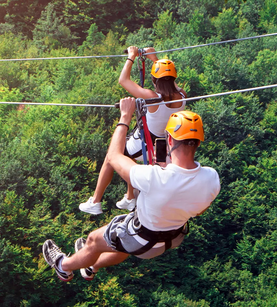 Adrénaline et maîtrise technique outdoor
