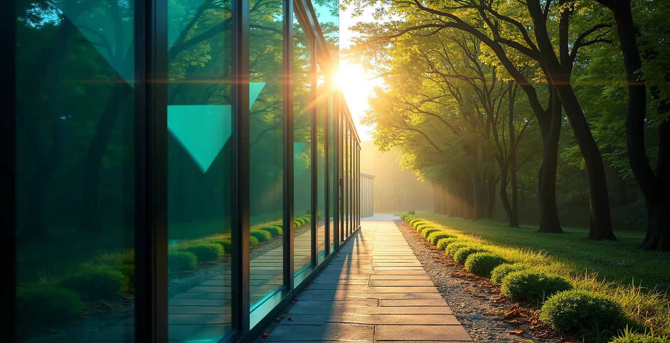 Contraste visuel entre l'agitation urbaine et le calme naturel montrant deux états mentaux différents