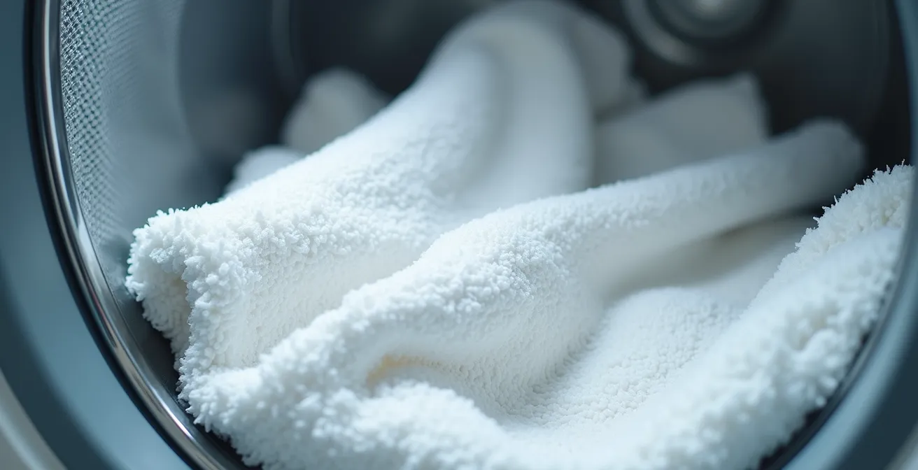 Espace buanderie fonctionnel avec lave-linge moderne dans une location de vacances